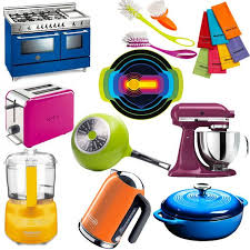 Colorful Accessories For A Vitalizing Kitchen Colorful Kitchen Appliances Colorful Kitchen Accessories Rainbow Kitchen