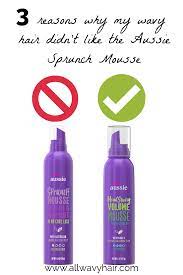 Wavy hair can be refined with a burst fade. Critical Review Aussie Sprunch Mousse All Wavy Hair