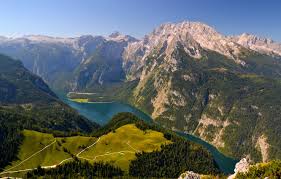 Der königssee liegt im südöstlichen teil bayerns, südlich des marktes berchtesgaden. Wallpaper Mountains Lake Germany Bayern Alps Panorama Germany Bavaria Alps Konigssee Lake Lake Konigssee Berchtesgaden Alps Berchtesgaden Alps Images For Desktop Section Pejzazhi Download