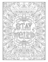 You can print these free posters and display them on a. Quote Coloring Pages For Adults
