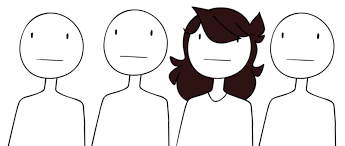 Jaiden Animations Style Is Simplistic And Usually Only Distinguishes Important Characters Through Different Ha Jaiden Animations Animation Art Character Design