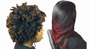 Because it's affordable yet it offers premium performance just to make sure your hair looks dazzling and natural even for a complex hair type. Watch Me Slay Silky Blowout On Natural Hair Silk Blowout Press On Natural Hair At Home Type 4 Youtube