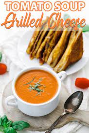 Grilled Cheese Sandwich And Tomato Soup Recipe Recipe Tomato Soup Recipes Recipes Soup Recipes