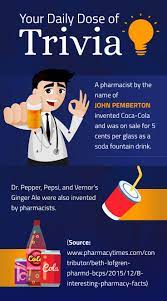 He carried the jug of the new product down the street to jacob's pharmacy where it was sampled and pronounced excellent and placed on sale for 5 cents a glass as a soda fountain drink. Your Daily Dose Of Trivia Trivia Fountain Drink Trivia Ginger Ale