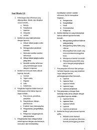 Berdasarkan pengertian kutipan di atas, penulis dapat menulis ulang terhadap bahan bacaan atau pustaka yang telah dibaca. Soal B Indonesia Modul 11