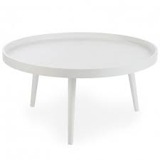 Besoin d'une table basse de grande qualité et pas cher ? Table Basse Scandinave Ronde Blanche Pas Cher Scandinave Deco