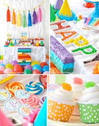 Pastel rainbow bunting, party, wedding decor, christmas decorations, celebration, summer fete, festival theme decor, children's room decor katieskraftsuk 5 out of 5 stars (82) Kara S Party Ideas Rainbow Themed Birthday Party Kara S Party Ideas Shop Kara S Party Ideas
