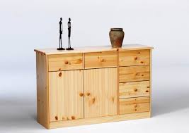 Sie bieten viel einfach zugänglichen stauraum, der im schlafraum vornehmlich für die. Sideboard Anrichte Kommode Kiefer Massiv Lackiert Schlafzimmer Flur Wohnbereich Lanatura