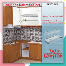 Dengan kabinet dapur di area dapur, kamu tidak perlu berjalan jauh untuk menyiapkan segala kebutuhan memasak. Jual Promo Winston Rack Ww 304 D Rak Piring Gelas Stainless 100 Cm Untuk Kabinet Kitchen Set Cabinet Dapur Di Lapak Pt Selamanya Sukses Abadi Bukalapak