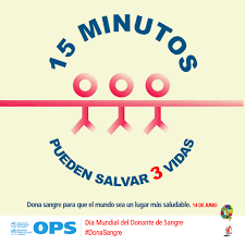 Si eres hombre hasta un máximo de 4 veces al año, si eres mujer, 3. Ops Oms Dia Mundial Del Donante De Sangre