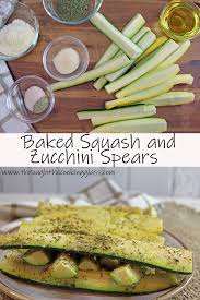 Arrange zucchini sticks in a single layer on the baking sheet without touching. Baked Squash And Zucchini Spears Through The Cooking Glass
