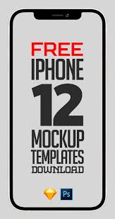 Download Free Mockups Iphone 12 Iphone 12 Mini And Iphone 12 Pro Max Mockup Mockups Graphic Design Junction
