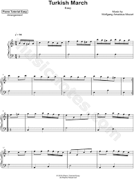 This item is temporarily unavailable from the supplier though we still may have stock. Piano Tutorial Easy Rondo Alla Turca Excerpt Easy Sheet Music Piano Solo In A Minor Download Print Sku Mn0194290