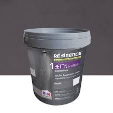 enduit beton mur sol carrelage resinence gris carbone 4 kg couvrir carrelage enduit carrelage