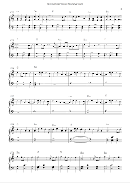 Shape Of You Ed Piano Sheet Music Free Sheet Music Notes