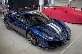 Contact the authorized ferrari dealer the collection for further information. Ferrari 488 Pista In Tdf Blue Spotted