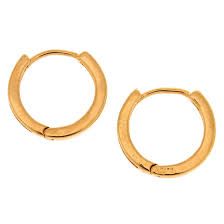 Shop endless hoop earring collection in 14k gold, white gold & rose gold online at macys.com. 18kt Gold Plated 14mm Dangly Crystal Hoop Earrings Icing Us