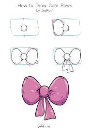 How to draw a bow in pencil. How To Draw Cute Bows In Hair Jeyram Spiritual Art