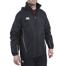 Mens Team Full Zip Rain Jacket