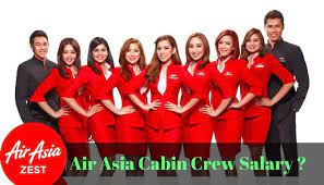 For senior commercial cabin crew, the starting salary can reach $35,000 per annum. Air Asia Cabin Crew Salary New Pay Scale And Old Pay Scale