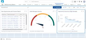 how to create a dashboard in salesforce lightning