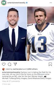 1 193 099 просмотров • 26 июн. A Movie On Kurt Warner Is In The Works With Zachary Levi Losangelesrams