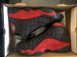 Air Jordan Retro 13 Black And Red Jordan Retro 13 Black Varsity Red White Size 11 5 W Box Good Condition Fashion Clothing Shoes Accessorie Jordan Retro 13 Black Retro 13 Air Jordans Retro