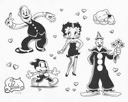 Betty Boop Old Cartoon Characters Black And White Afbeeldingsresultaat Voor Betty Boop Characters Drawings Caricaturas Tatuajes Cosas