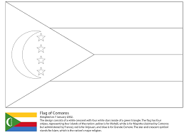 38+ symbol coloring pages for printing and coloring. Flag Of The Comoros Coloring Page Free Printable Coloring Pages For Kids