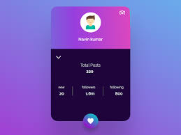 Create personalized printable cards with desygner's free card maker: Follower Card Design Card Design Mobile App Design Design