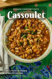 Cassoulet A Classic French Pork And Bean Stew Recipe Cassoulet Recipes French Cassoulet Recipe French Recipes Authentic