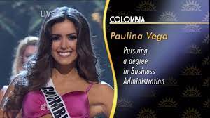 Miss colombia suena fuerte en el certamen internacional. Paulina Vega Miss Universe 2014 2015 Hd Youtube