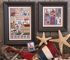 The designers began in 1984 and after 33 years retired in 2017. Prairie Schooler July Cross Stitch Pattern 123stitch