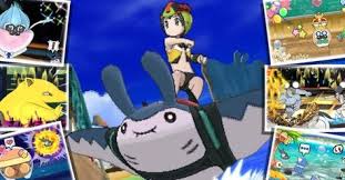 Pokemon Ultra Sun Ultra Moon Videos Preview Mantine Surfing Returning Characters Pokemon Pokemon Moon New Pokemon