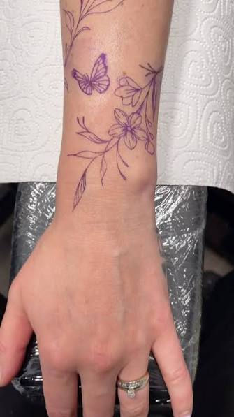 Wrist Wrap Tattoo • 3.3K reels on Instagram