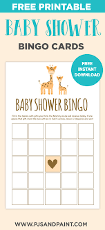 Free Printable Baby Shower Bingo Cards Baby Shower Printables Free Printable Baby Shower Games Baby Shower Bingo