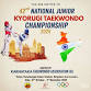 42 nd NATIONAL JUNIOR KYORUGI TAEKWONDO CHAMPIONSH... event in Bengaluru, Karnataka