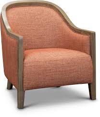 Contemporary Spice Orange Accent Chair Wesport Rc Willey Furniture Store In 2020 Orange Accent Chair Accent Chairs Orange Accents