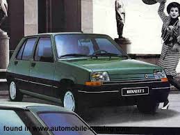 Image result for Bleu 1987 Renault