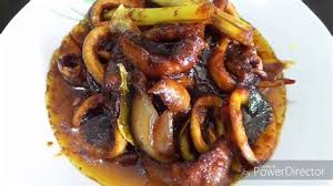 Nasi dan sos yang paling penting mestilah ipod. Resepi Sotong Masak Kicap Lada Hitam