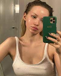 Dove Cameron Nipple Pokies in White Wifebeater - Taxi Driver Movie