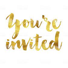 Your E Invited Gold Foil Message Youre Invited Invitations Birthday Invitations Kids