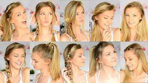 These lazy day curls are perfect for the first day of school! 10 Easy Back To School Hairstyles Youtube