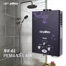 Alat pemanas air mandi memakai gas. Best Seller Niko Water Heater Gas Nk 6l Pemanas Air Gas Digital Dan Otomatis Shopee Indonesia