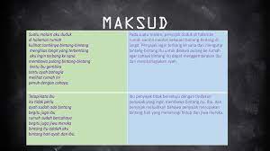 Maybe you would like to learn more about one of these? Sajak Bintang Ahli Kumpulan I Nur Aneera Ii Amirah Irdina Ppt Download