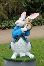 Maybe you would like to learn more about one of these? Wisley Surrey Uk April 30 2017 Garden Ornament Or Statue Of The White Rabbit From Alice In Wonderland Stock Photo Picture And Royalty Free Image Image 80800842