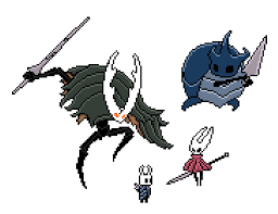 The watcher knights are supporting antagonists and bosses in hollow knight. I Added The Watcher Knight Hornet And The Ghost Hollowknight