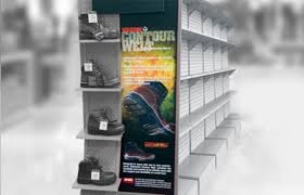 Download Endcap Graphics Custom Digital Retail Display Signage Ngs Printing PSD Mockup Templates