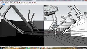 Hybrid set project (sketchup & c4d). Forums Lenodal Com Consulter Le Sujet Reproduction De Plateau Qvgdm 2014 Sketchup