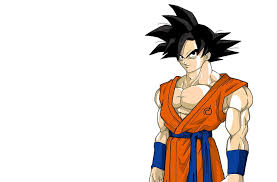 See more naruto goku wallpaper, goku vs superman wallpaper, goku god wallpaper, goku looking for the best goku wallpaper? Hd Wallpaper Goku Fukkatsu No F Artistic Anime White Background Human Representation Wallpaper Flare